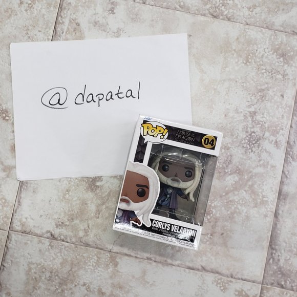 Corlys Velaryon House of the Dragon GOT Funko Pop 04 Vinyl Figure New In Box - Picture 7 of 7